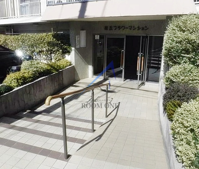 桜丘フラワーマンションのエントランス|エントランスです。