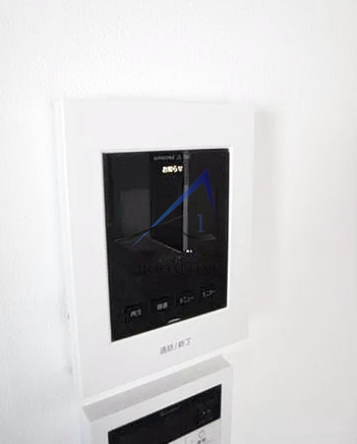 桜丘フラワーマンションのセキュリティ|モニター付きインターホンです。