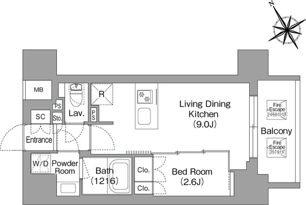 バウスフラッツ蔵前