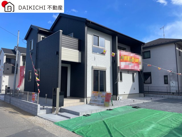 【外観パース】 | 熊谷市新堀新田　新築戸建　全2棟　2号棟