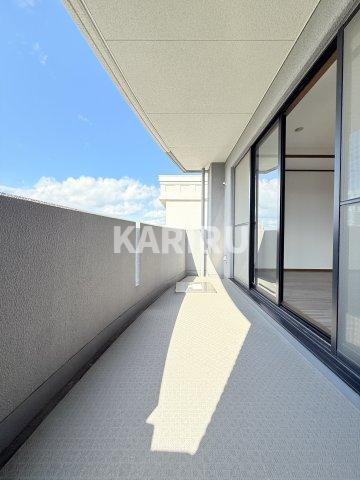 リードレジデンス網島のバルコニー