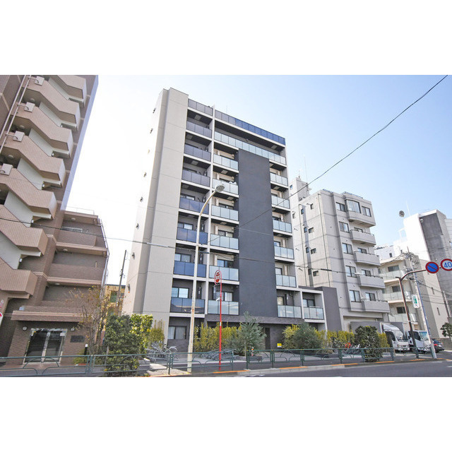 クオリタス浜田山の外観|おしゃれな外観です