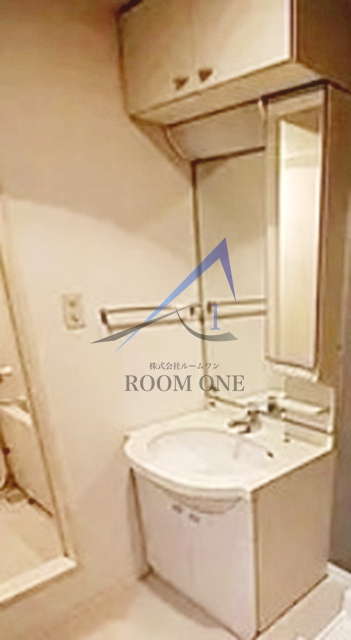 サンリバーオオモリの洗面所|洗面台です。