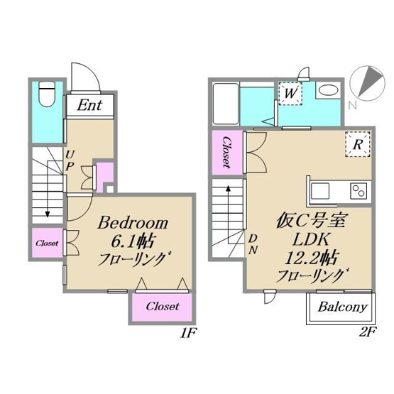 【間取り】 | Ｊ・ＵＲＢＡＮ赤塚