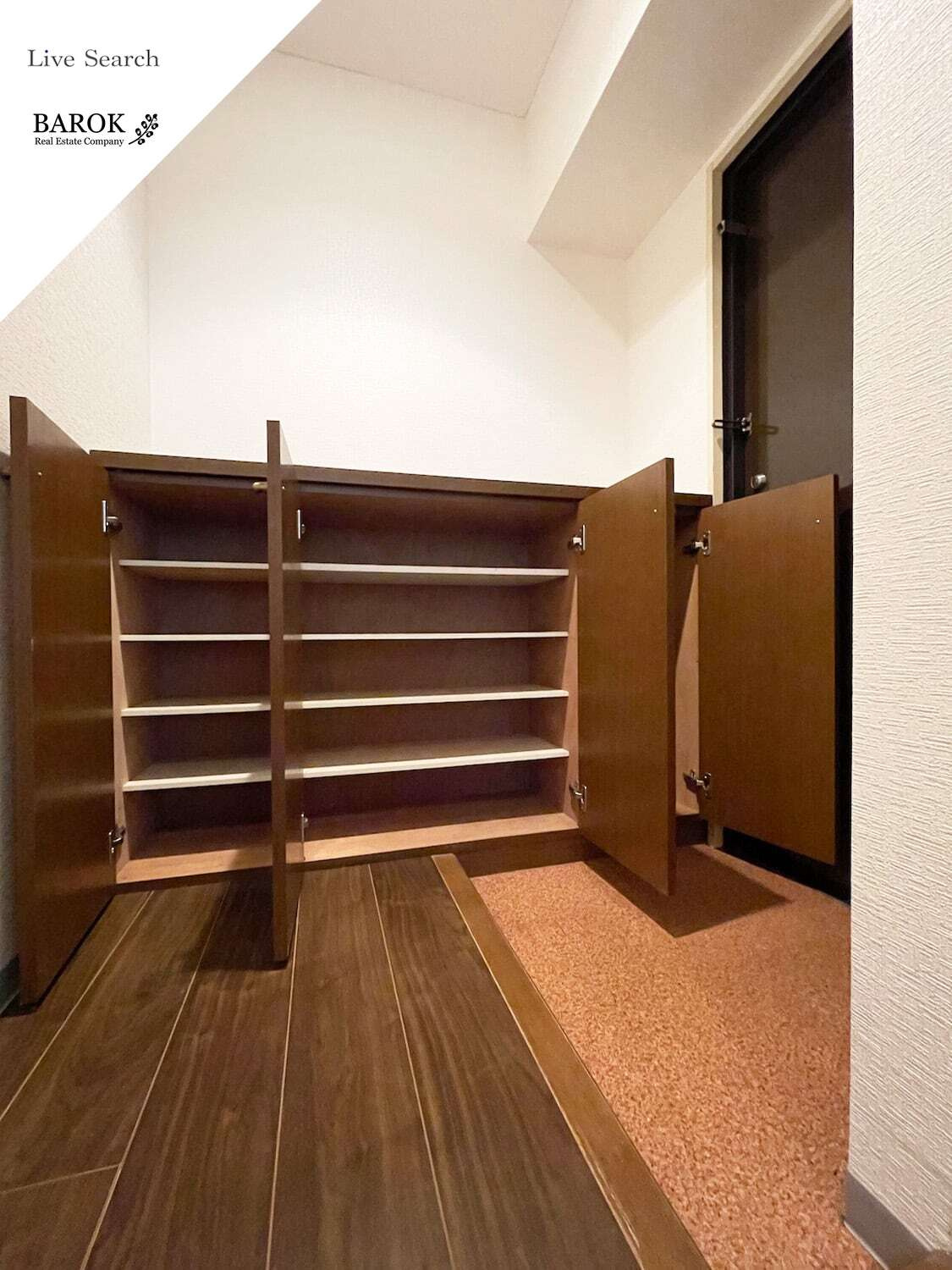 マイナミハイツⅡの玄関