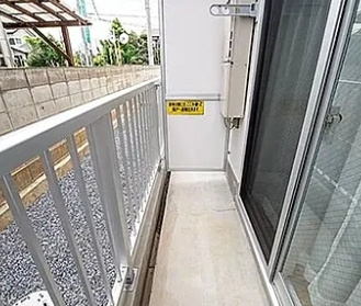 アッソルッソのバルコニー