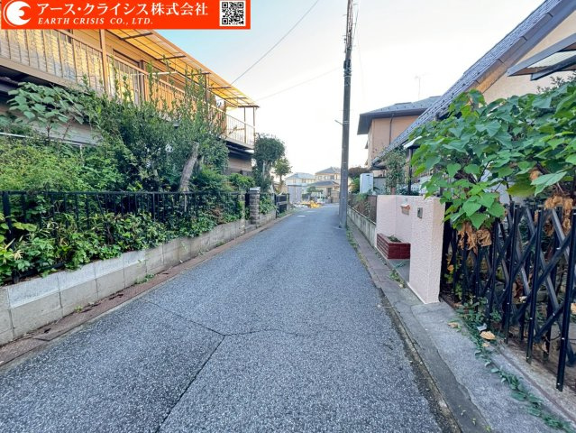 【前面道路含む現地写真】 | 船橋市三咲6丁目 | のんびりした毎日を送りたい方にもおすすめ♪好きなスタイルで自由のに建築できるのも嬉しいポイント！
