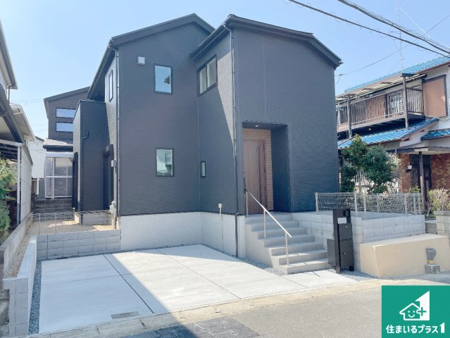 宇治市神明石塚　第1期　新築一戸建ての外観|安心の10年保証！外観を美しく保ち、雨水で汚れを落とします！気になることがありましたら、お気軽にお問い合わせください！