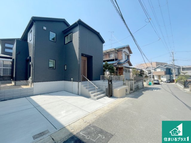 宇治市神明石塚　第1期　新築一戸建ての外観|安心の10年保証！外観を美しく保ち、雨水で汚れを落とします！気になることがありましたら、お気軽にお問い合わせください！