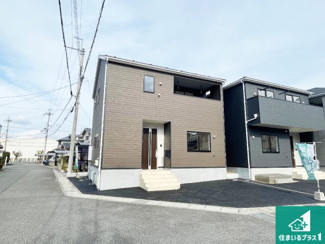 ★29(土)30(日)現地見学可能！★野洲市上屋　全3邸の外観|お客様に長く安心して住んでいだだける事にこだわった家づくり！住んでからのアフターサービスにもしっかりと取り組んでいます！