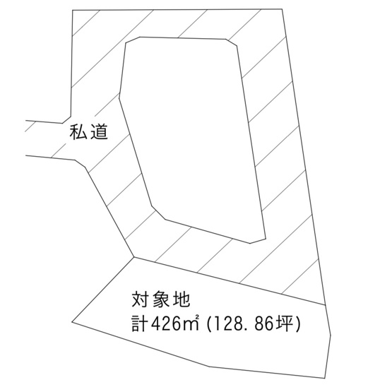 【土地図】 | 大宮町　売地