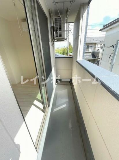 パラシアツーのバルコニー