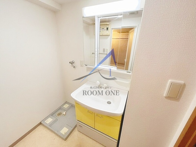 LA.PRYLE新横浜の洗面所|洗面台です。