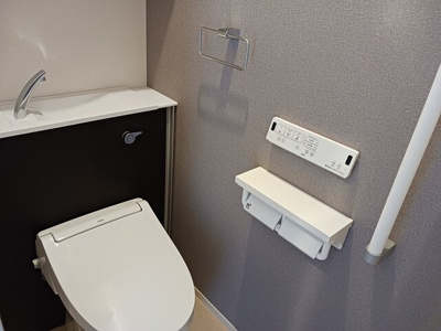 【トイレ】 | グラースフルール | 清潔感のあるトイレです