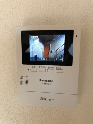【セキュリティ】 | リビングタウン中野美保南 B棟 | モニタ付インターホン