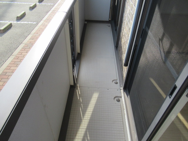 サワーフローラ　A棟のバルコニー