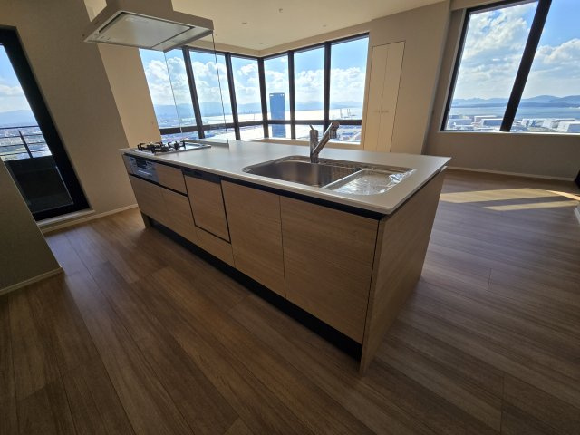 アイランドシティオーシャン＆フォレストタワーレジデンスEASTのキッチン
