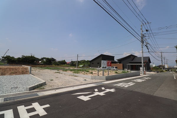 高良内分譲地3号地の外観