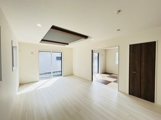 新築　前橋市六供町一丁目　Blooming　Garden　1号棟の居間・リビング|前橋市六供町一丁目　Blooming　Garden　1号棟