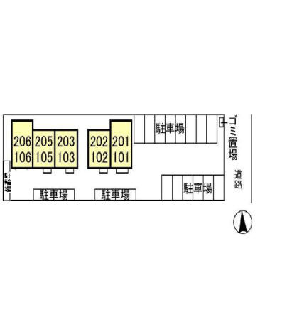 メゾン・ド・グラシャスの区画図