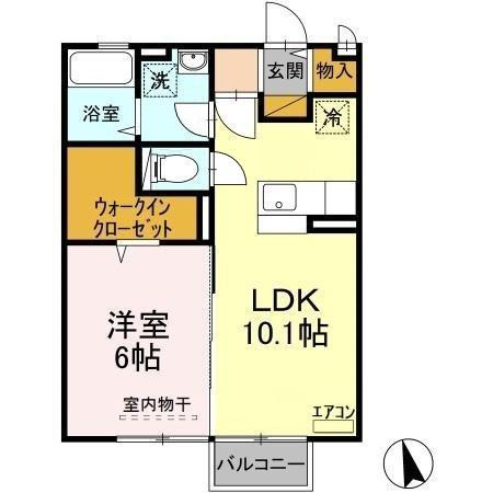 メゾン・ド・グラシャスの間取り