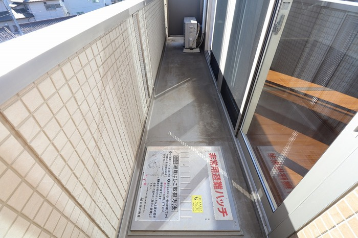 クレア神立のバルコニー|バルコニー