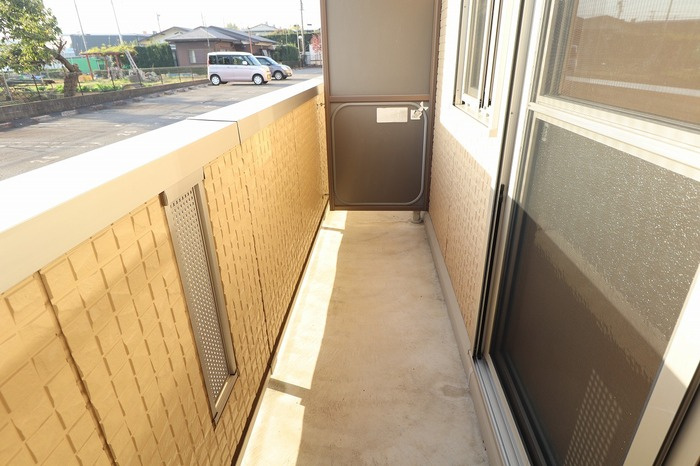 エスポワール Ｂのバルコニー|バルコニー