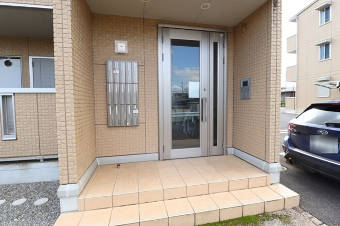 エスポワール Ｂのエントランス|エントランス・オートロック