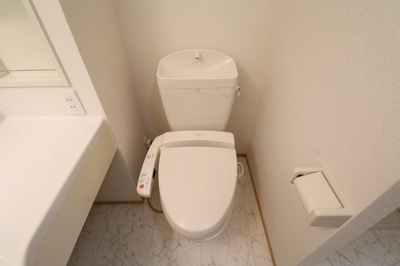 【トイレ】 | エスポワール Ｂ | 温水洗浄暖房便