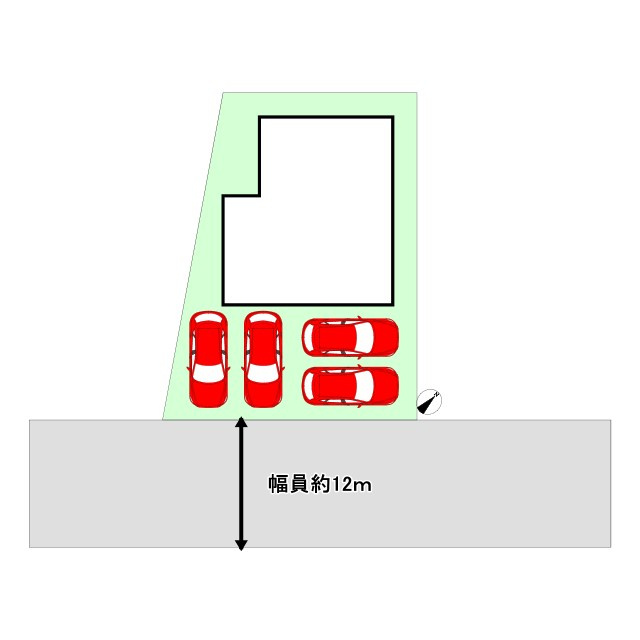 山形市小立四丁目15番17号の区画図
