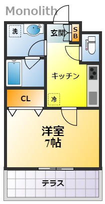 ディーオモンテの間取り