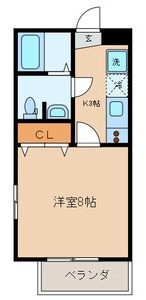 【間取り】 | アロッジオＫ　
