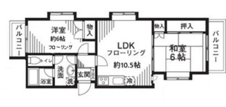 【間取り】 | オークヒル領家 | 間取りです。