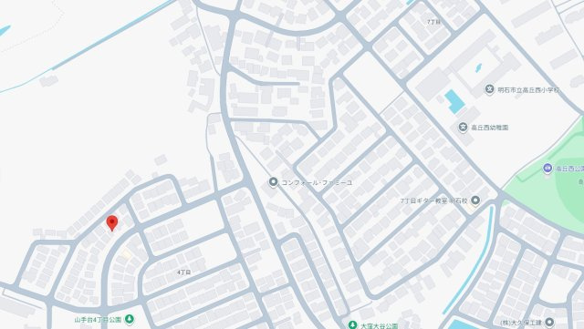 【地図】 | 明石市大久保町山手台4丁目　中古戸建