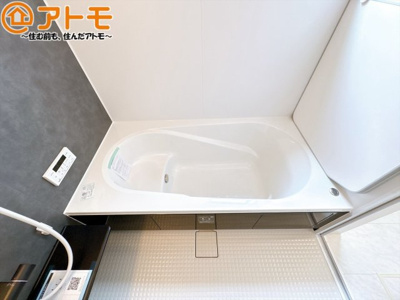 【浴室】 | 裾野市茶畑3期　新築一戸建て　全1棟 | お風呂で日々の疲れを落としましょう♪スタイリッシュなお風呂になっています！