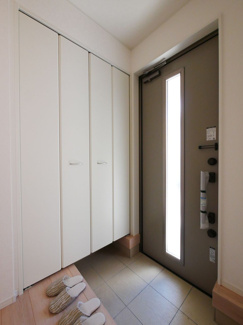 【その他】 | 甲府市上曽根町 新築全2棟 1号棟 中道北小・笛南中学区 | エコキュートスイッチ　（別現場の同仕様・同間取写真）