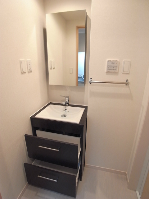 リブリ・SOPHIA喜沢の洗面所|ゆったりとスペースのある洗面所