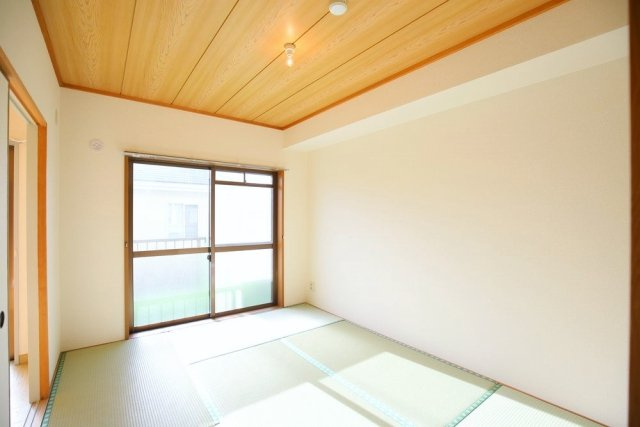 グリーンゲーブルの和室|明るい和室です
