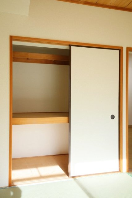 グリーンゲーブルの収納|専用の収納スペースです