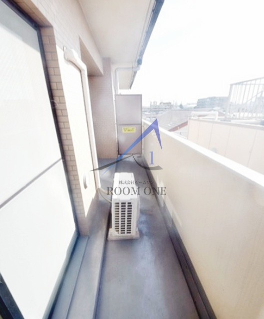 アムール鶴見のバルコニー|バルコニーです。
