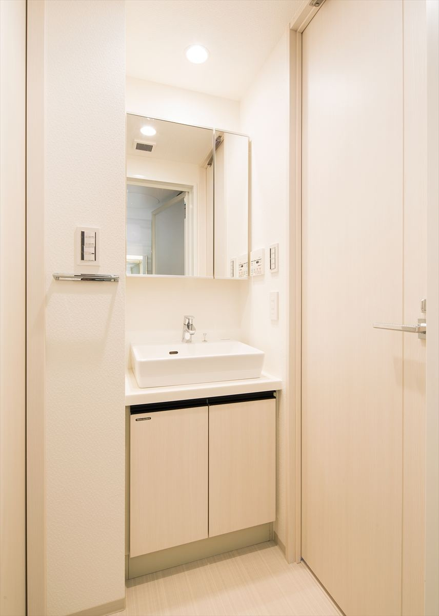 DIPS赤羽駅前の洗面所|忙しい朝には欠かせない洗面所です