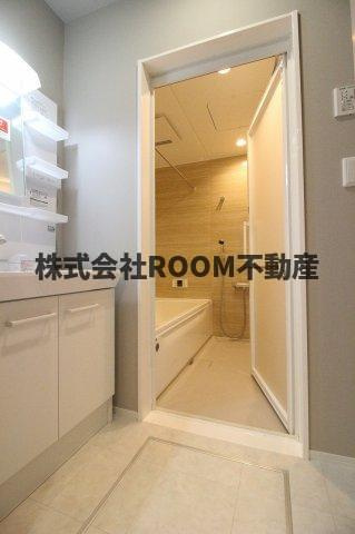 Ｄ-resena平江の洗面所|忙しい朝には欠かせない洗面所です