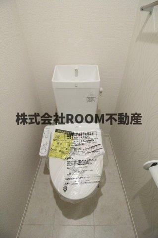 Ｄ-resena平江のトイレ|シンプルで使いやすいトイレです