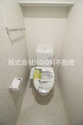 Ｄ-resena平江のトイレ|シンプルで使いやすいトイレです