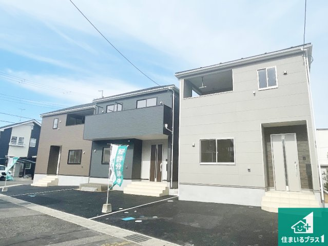 野洲市上屋　第2期　新築一戸建ての外観|お客様に長く安心して住んでいだだける事にこだわった家づくり！