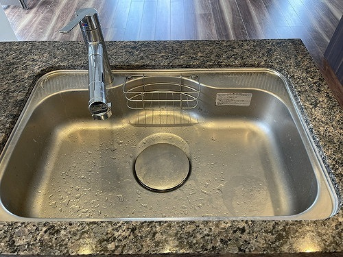 プレシス赤羽のキッチン|シンク（内装前）