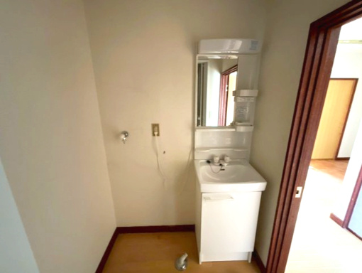 第2グランドハイツの独立洗面台