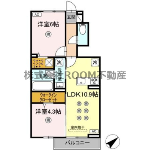 Ｄ-resena平江の間取り