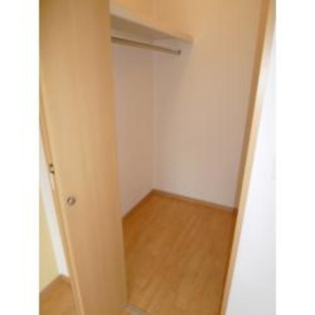 アパートメントK-Ⅲの収納|ウォークインクローゼット☆