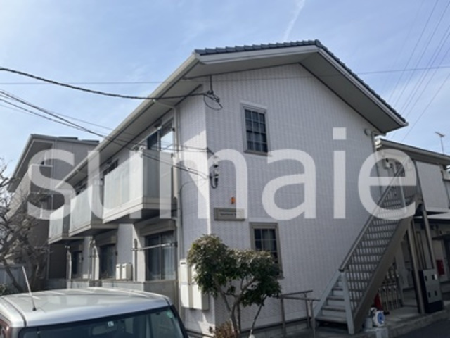 アパートメントK-Ⅲの外観|軽量鉄骨のアパートです。